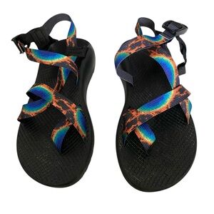 CHACO NATIONAL PARK EDITION WOMENS COLORFUL SANDALS WOMENS SZ 8